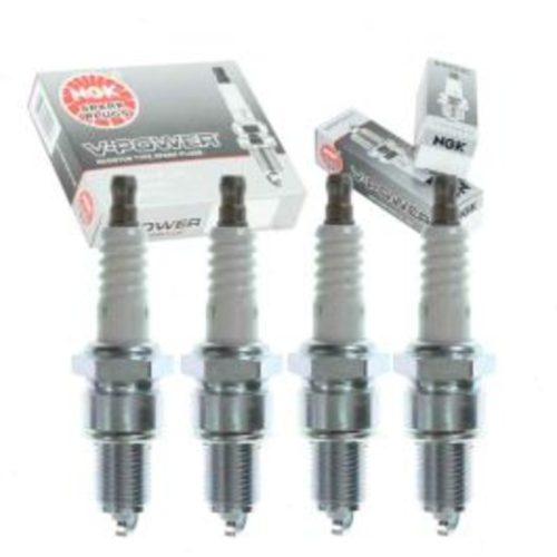 4 pc NGK V-Power Spark Plugs for 1981-1985 Dodge Aries 2.6L L4