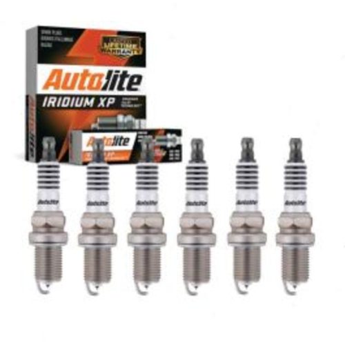 6 pc Autolite Iridium XP Spark Plug for 2009-2012 Audi Q5 3.2L V6