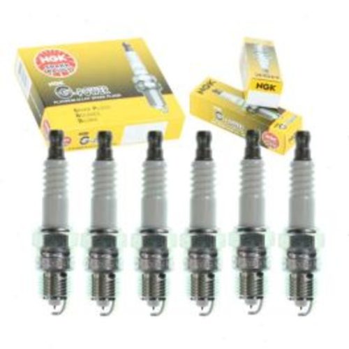 6 pc NGK G-Power Spark Plugs for 1987 GMC V1500 4.3L V6