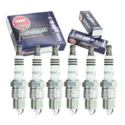 6 pc NGK Iridium IX Spark Plugs for 1974 Dodge B100 Van 3.7L L6