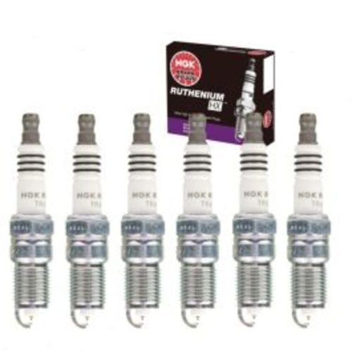 6 pc NGK Ruthenium HX Spark Plugs for 1997-2005 Chevrolet Venture 3.4L V6