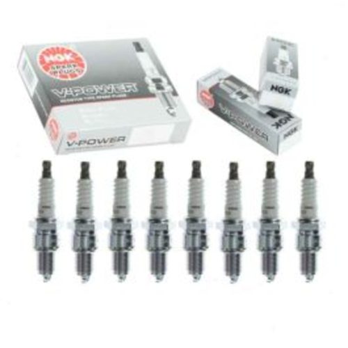 8 pc NGK V-Power Spark Plugs for 1981-1992 Dodge D250 5.2L 5.9L V8