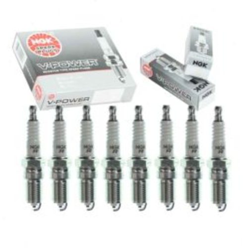8 pc NGK V-Power Spark Plugs for 1998-1999 GMC K2500 Suburban 5.7L V8