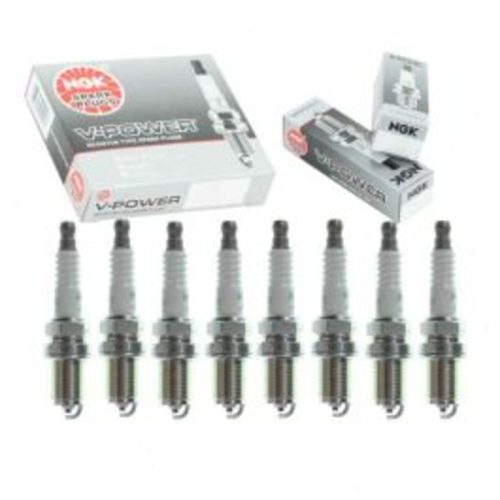 8 pc NGK V-Power Spark Plugs for 2008 Jaguar S-Type 4.2L V8