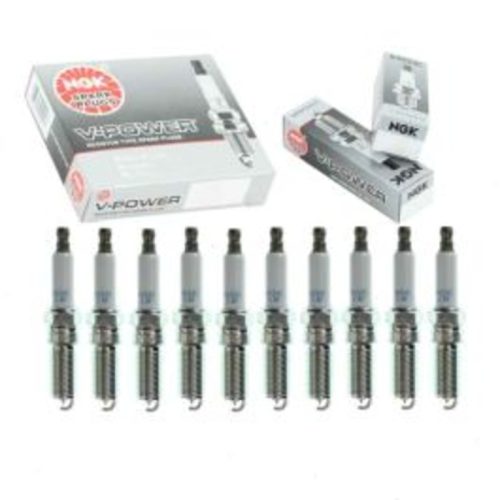 10 pc NGK V-Power Spark Plugs for 2008-2017 Dodge Viper 8.4L V10