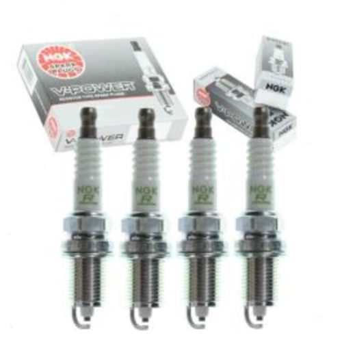 4 pc NGK V-Power Spark Plugs for 1993-1997 Honda Civic del Sol 1.5L 1.6L L4