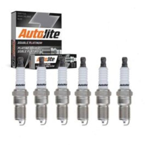 6 pc Autolite Double Platinum APP5243 Spark Plug