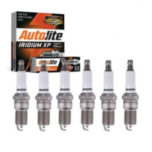 6 pc Autolite Iridium XP Spark Plug for 1996 Pontiac Grand Prix 3.4L V6
