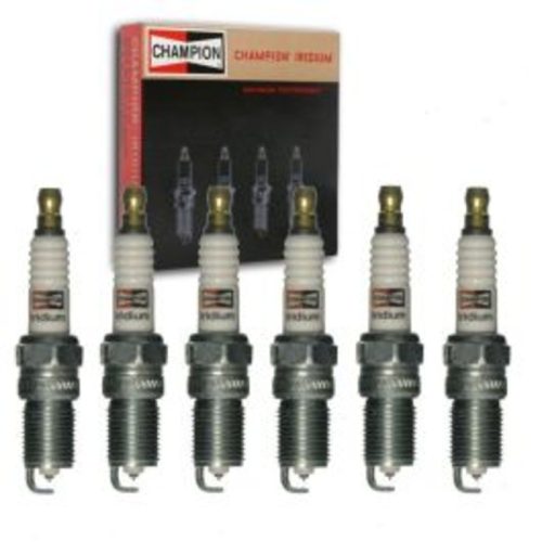 6 pc Champion Iridium Spark Plugs for 1997 Ford F-150 4.2L V6