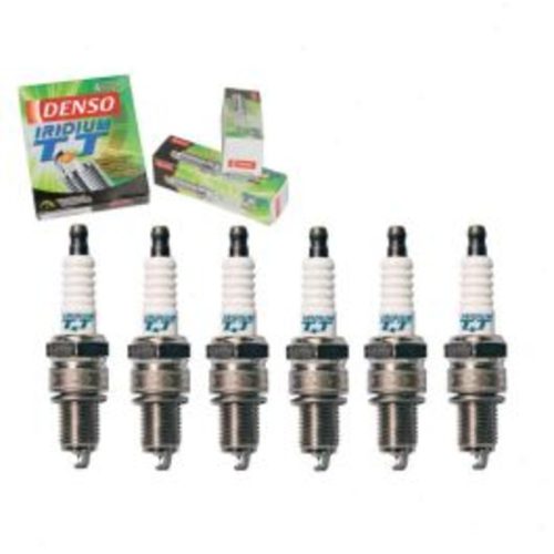 6 pc DENSO Iridium TT Spark Plugs for 1962 Jeep Tornado 3.8L L6