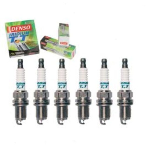 6 pc DENSO Iridium TT Spark Plugs for 1993-1995 Audi 90 2.8L V6