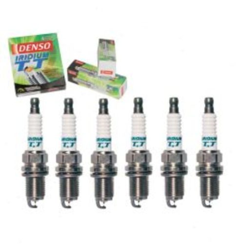 6 pc DENSO Iridium TT Spark Plugs for 1997-2005 Porsche Boxster 2.5L 2.7L 3.2L H6