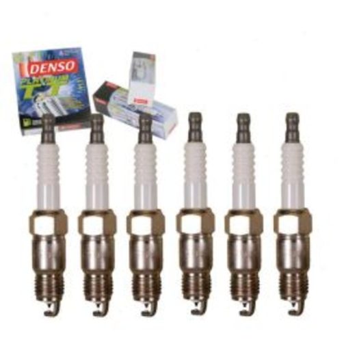 6 pc DENSO Platinum TT Spark Plugs for 1985 Chevrolet K20 4.3L V6