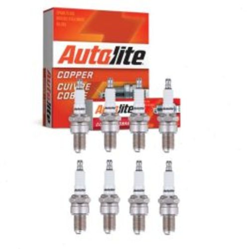 8 pc Autolite Copper Core Spark Plugs for 1965-1970 Chevrolet Corvette 6.5L 7.0L 7.4L V8