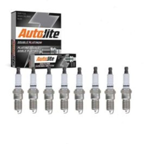 8 pc Autolite Double Platinum Spark Plug for 2008-2009 Buick Allure 5.3L V8