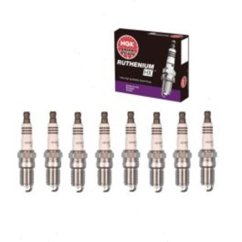 8 pc NGK Ruthenium HX Spark Plugs for 1999-2004 Ford F-350 Super Duty 5.4L V8