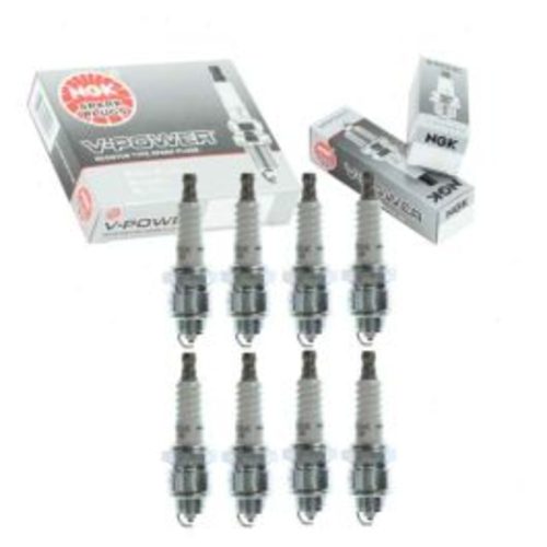 8 pc NGK V-Power Spark Plugs for 1968 GMC C15 C1500 Suburban 5.0L V8