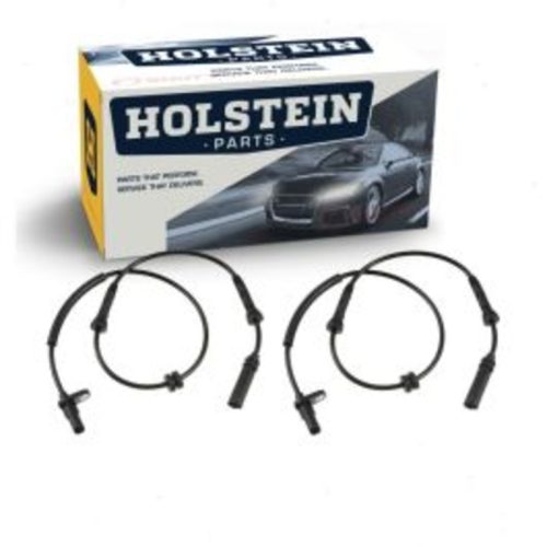 2 pc Holstein Front ABS Wheel Speed Sensors for 2015-2016 BMW 320i