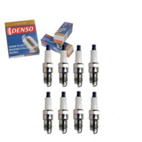 8 pc DENSO Standard U-Groove Spark Plugs for 1987-1991 Mercury Colony Park 5.0L V8