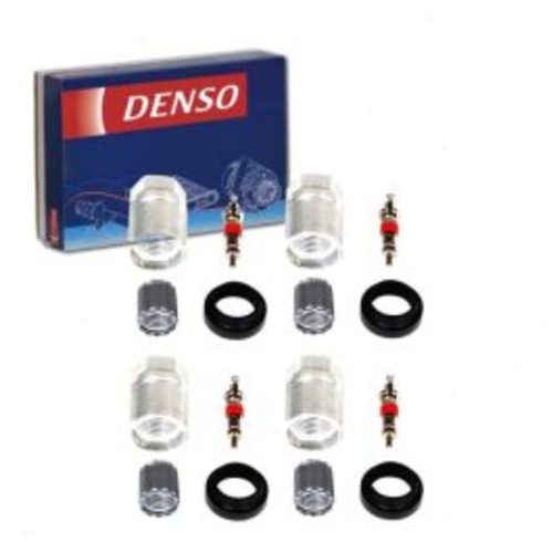 4 pc DENSO TPMS Sensor Service Kits for 2009-2010 Nissan Cube