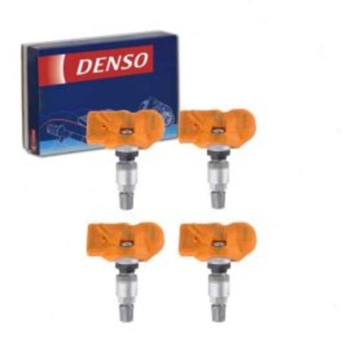 4 pc DENSO Tire Pressure Monitoring System Sensors for 2010-2014 BMW 535i