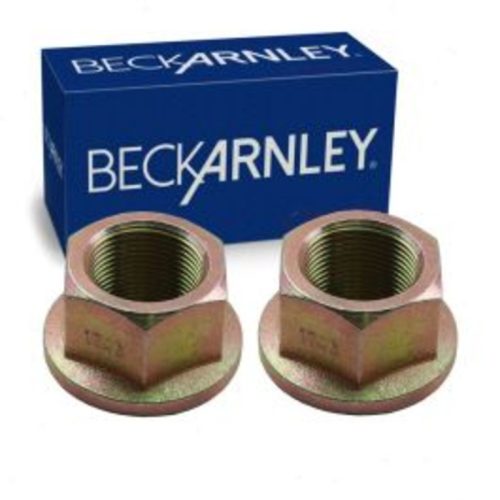 2 pc Beck/Arnley Rear Axle Nuts for 2011-2012 INFINITI G25 2.5L V6