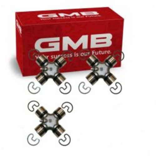3 pc GMB Rear Shaft All Universal Joints for 1986-1992 Jeep Comanche