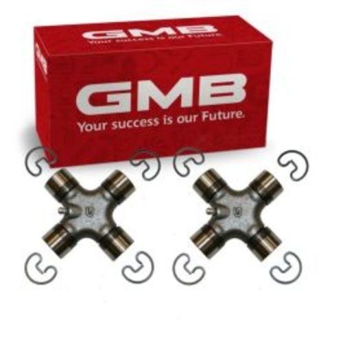 2 pc GMB Rear Shaft Front Center Universal Joints for 2007-2008 Isuzu i-290