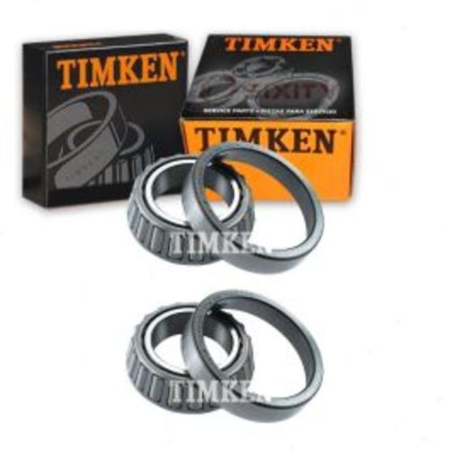 2 pc Timken Front Outer Wheel Bearing and Race Sets for 1977 GMC K35