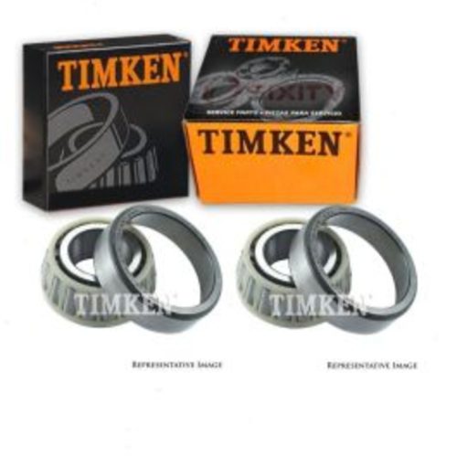 2 pc Timken Front Outer Wheel Bearing and Race Sets for 1982-1992 Pontiac Firebird