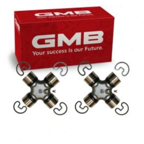 2 pc GMB Front Shaft All Universal Joints for 1966-1969 Jeep Commando 2.2L L4