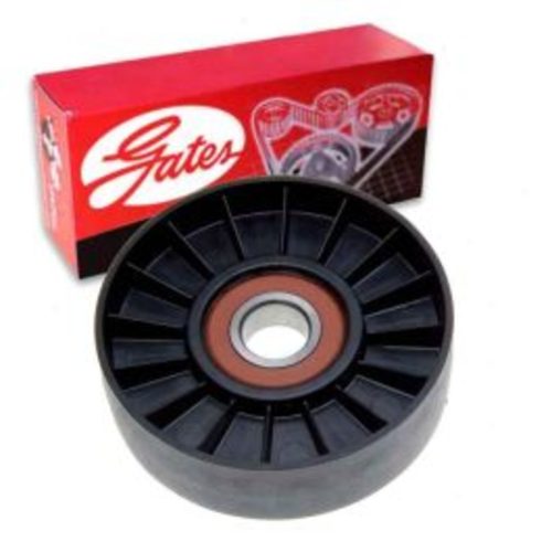 Gates DriveAlign Drive Belt Idler Pulley for 1990 Chevrolet R3500 7.4L V8