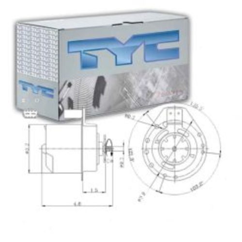 TYC Engine Cooling Fan Motor for 1990-1995 Pontiac Trans Sport 3.1L V6