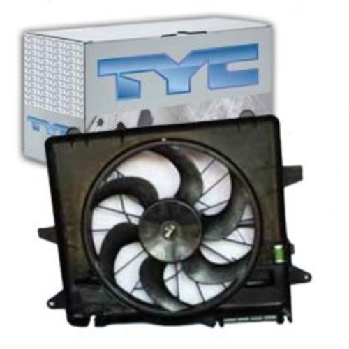 TYC Dual Radiator & Condenser Fan Assembly for 2005-2014 Ford Mustang 3.7L 4.0L 4.6L 5.0L V6 V8