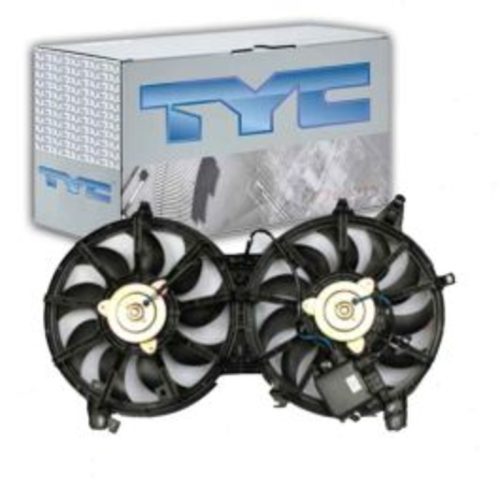 TYC Dual Radiator & Condenser Fan Assembly for 2007-2008 Infiniti G35