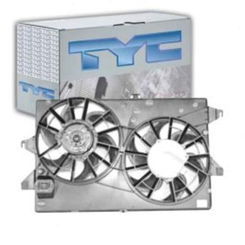 TYC Dual Radiator & Condenser Fan Assembly for 1999-2002 Mercury Cougar 2.5L V6