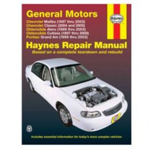 Haynes 38026 Repair Manual General Motors – Chevrolet Malibu 97-03