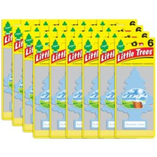 Little Trees Summer Linen Air Freshener for Car and Home – 144 pack