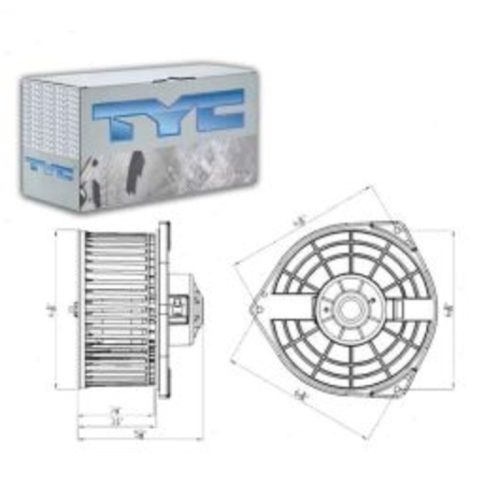 TYC Front HVAC Blower Motor for 2002-2005 Honda Civic