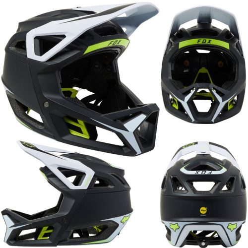 Fox Proframe RS MIPS Helmet – M – Sumyt Black – Yellow