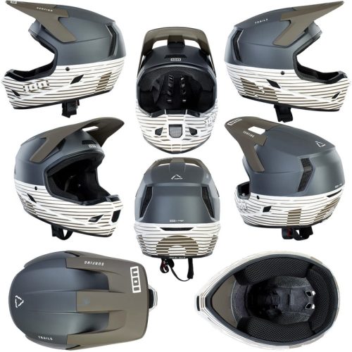 Ion Scrub Amp Full Face Helmet – S – Multicolour