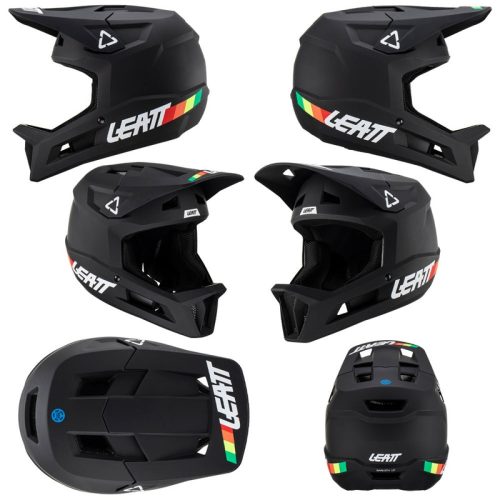 Leatt MTB Gravity 1.0 Junior Helmet – XXS – Black