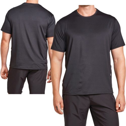 Norman MTB Men’s Light-Weight Short Sleeve Tech Tee – L – Black
