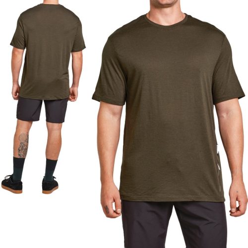 Norman MTB Men’s Marino-Edge Short Sleeve Tech Tee – 2XL – Green