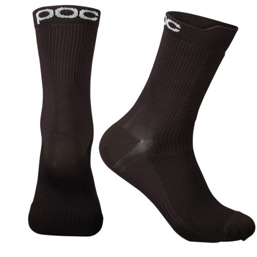 POC Lithe Mid Length MTB Socks – S – Uranium Black
