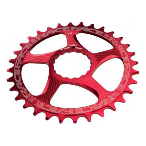 Race Face Cinch Direct Mount Narrow-Wide Chainring – Race Face – Easton Cinch Direct Mount – 6.5-0mm Flip – Round – Red – Alloy – 9-12 Speed – 30T
