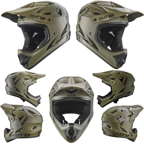 Seven 7 iDP M1 Full Face Helmet – L – Army Green