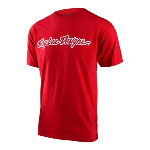 TLD Signature Tee – M – Red