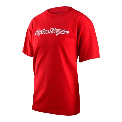 TLD Signature Youth Tee – Youth M – Red