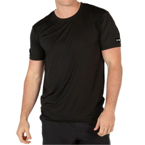 Unit Elite Flex Mens Short Sleeve Tech Tee – 2XL – Black